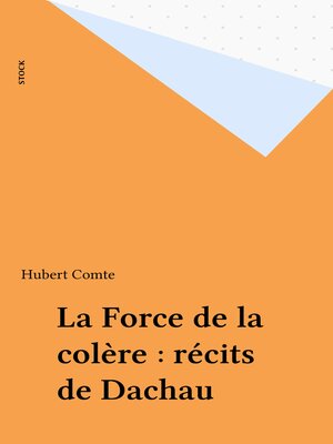 cover image of La Force de la colère